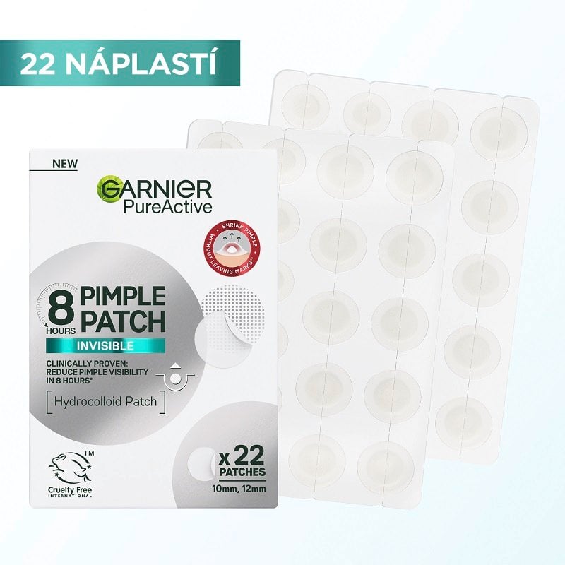 Hydrokoloidné neviditeľné náplasti na nedokonalosti s BHA - 7